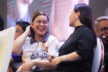 Imagen de archivo de Sara Duterte, alcaldesa de la ciudad de Davao e hija del presidente de Filipinas, Rodrigo Duterte, durante un acto electoral en Davao, Filipinas. 9 mayo 2019. REUTERS/Lean Daval