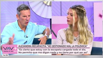 Joaquín Prat y Alejandra Rubio.