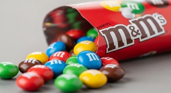 Miles de unidades de M&M’s