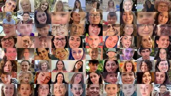 Los rehenes israelíes liberados por