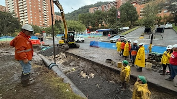 IDU entregó balance de la ruptura de un tubo de agua en el norte de Bogotá, que dejó más de 50 barrios afectados