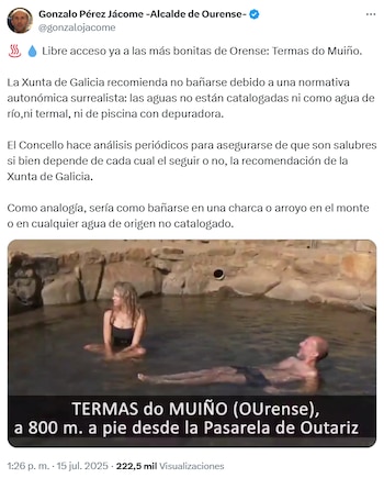 Captura del tweet que ha