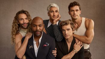 "Queer Eye" se mete en el listado de lo más visto de la plataforma. (Netflix)