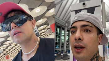 Derek Trejo reporta la presunta detención de Naim Darrechi en el aeropuerto de Madrid: “Ojalá fuera una broma”