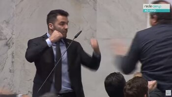 El diputado Arthur Moledo do