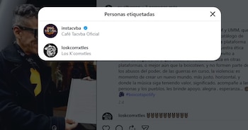 El famoso también etiquetó a