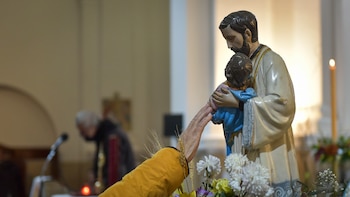 Una imagen de San Cayetano