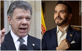 El expresidente Juan Manuel Santos