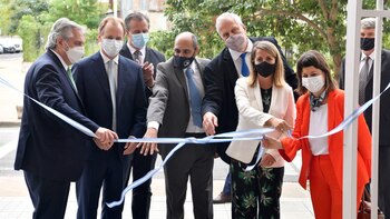 En su visita a Paraná,