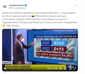 Cambio Radical manda "vainazo" al