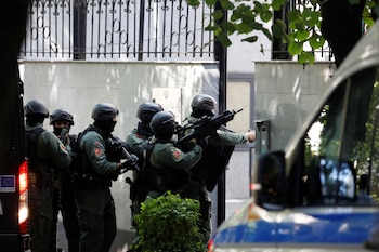 Miembros de la unidad especial