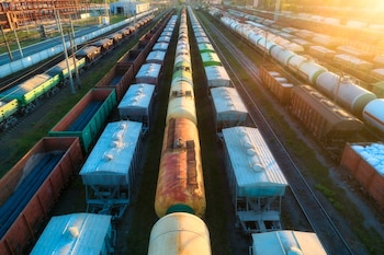 Uno de los casos analizados es España, donde las toneladas transportadas por ferrocarril cayeron 23,2% durante la última década (Foto: Shutterstock)