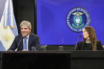 El ministro de Economía, Luis Caputo, afirmó que va a enviar un nuevo proyecto de Inocencia Fiscal al Congreso. (Ministerio de Economía)