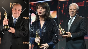 Todos los premiados de Infobae en los Martín Fierro de los Portales Web