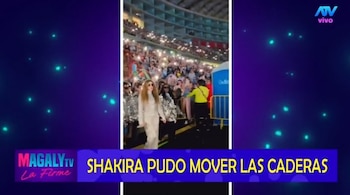 Shakira no se intoxicó en