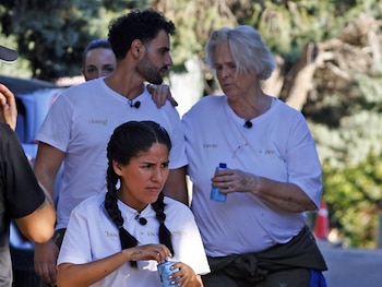 Isa Pantoja y Asraf Beno