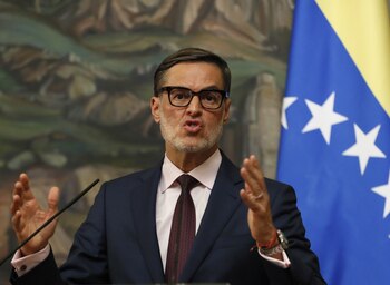 Foto de archivo del canciller Félix Plasencia. EFE/EPA/YURI KOCHETKOV / POOL
