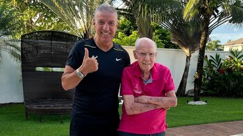 Mário Lobo Zagallo con su