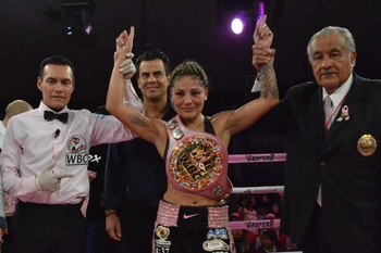 La pugilista mexicana realizó su