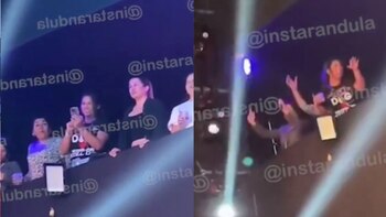 Rosa Fuentes aparece bailando en concierto de Daniela Darcourt tras altercado entre Jossmery Toledo y su familia