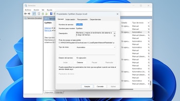 Desactivar SysMain para mejorar la memoria RAM de la PC.