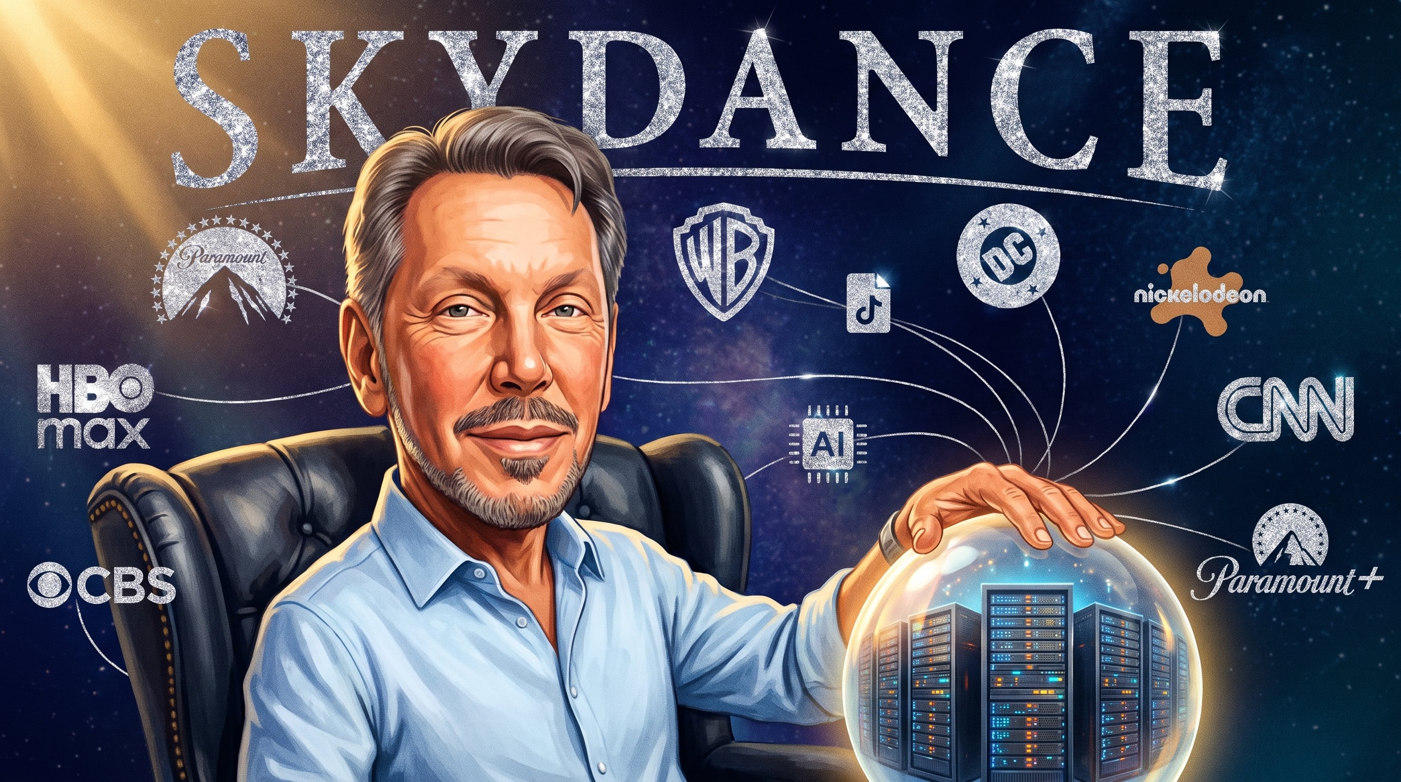 La compra de Warner Bros. Discovery por USD 111.000 millones consolidó la influencia de Larry Ellison sobre algunas de las principales franquicias y plataformas de entretenimiento (Imagen Ilustrativa Infobae)