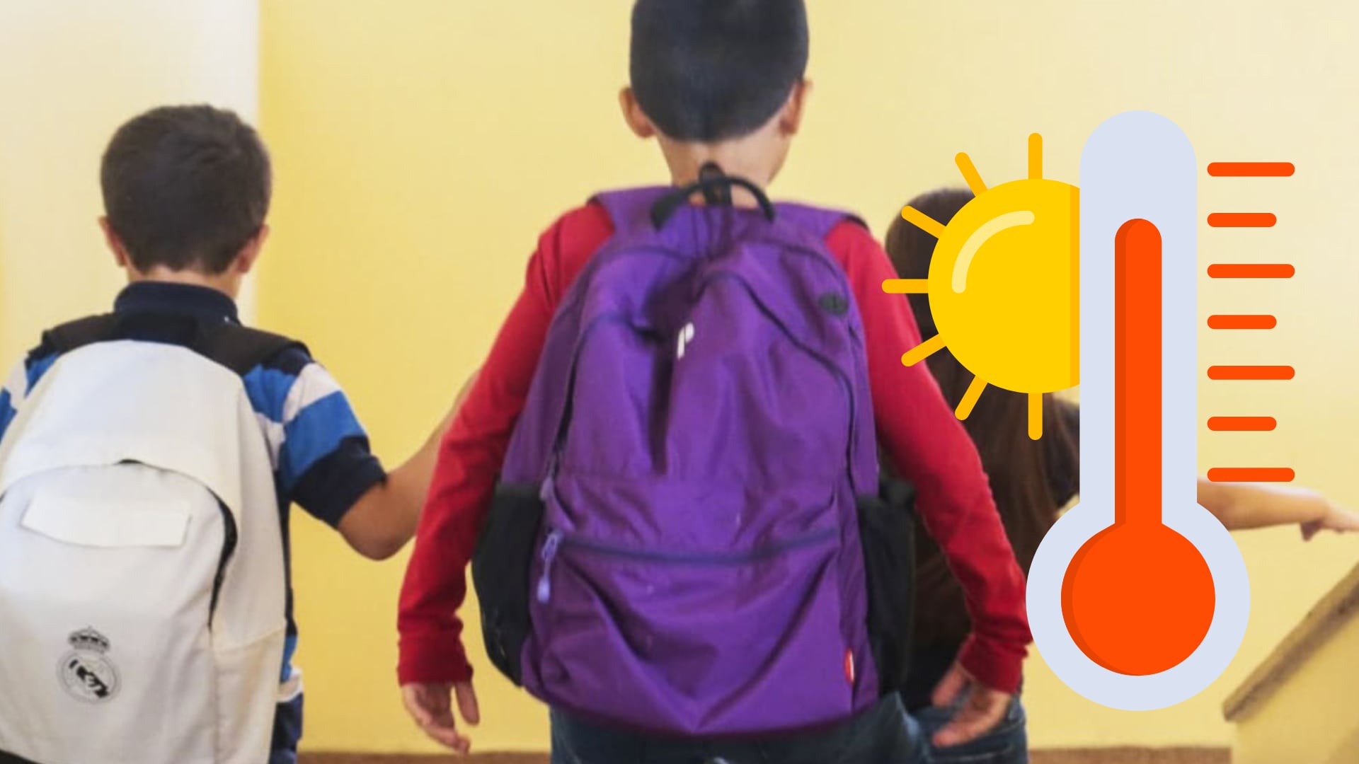 Algunos estados adelantarán el periodo vacacional debido a las altas temperaturas. (Composición: Infobae/ Andina)