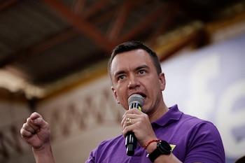 Daniel Noboa lidera las encuestas