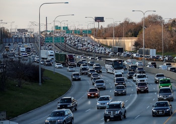 El tráfico en Chicago se