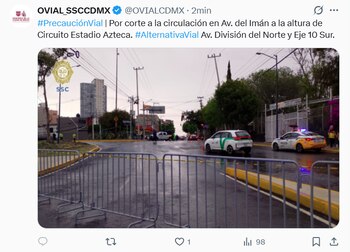 bloqueos 3 de mayo 2026