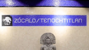 A pesar de las críticas, Clara Brugada presume remodelaciones en la estación Zócalo de la Línea 2 del Metro CDMX