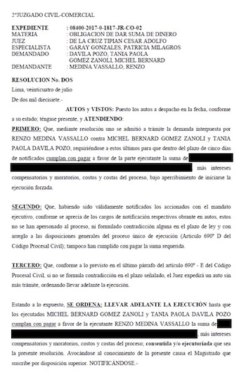 Actor Renato Medina denuncia estafa