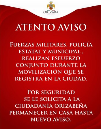 Autoridades de Veracruz pidieron a