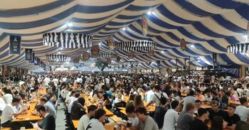 Oktoberfest en Barcelona.