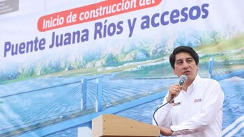 El viceministro de Transportes,