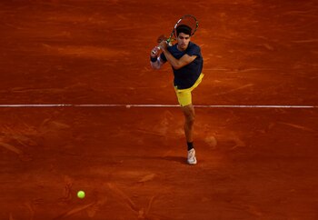 El tenista español, Carlos Alcaraz