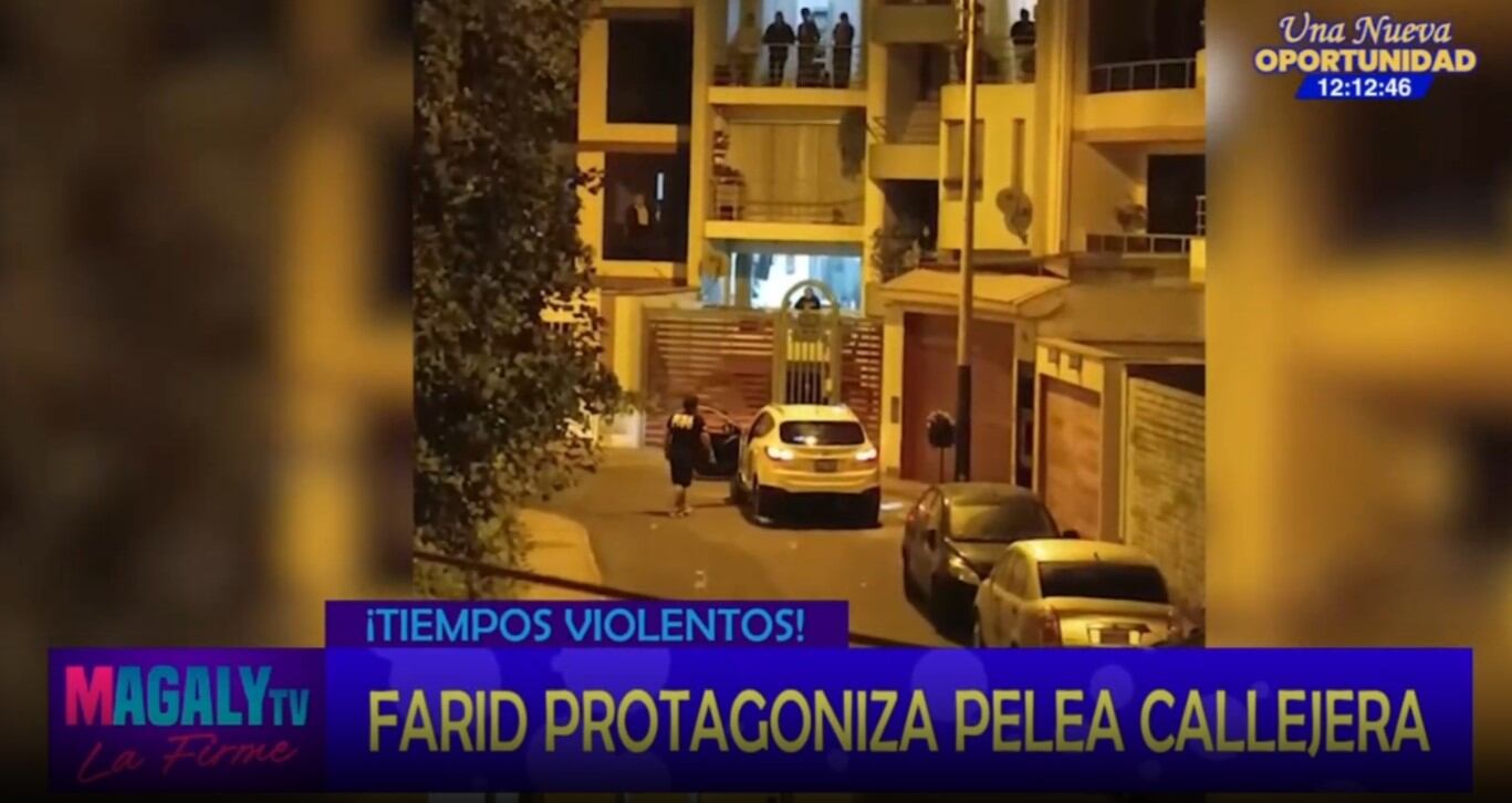 Farid Odé protagoniza escándalo de agresión con pareja de Mariella Zanetti: Termina en comisaría. Infobae Perú / Captura TV - Magaly TV La Firme