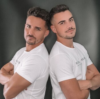 Manuel González y Jesús Sánchez,