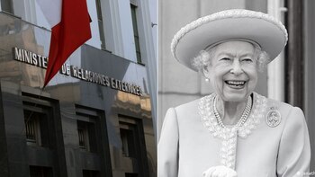 El Ministerio de Relaciones Exteriores lamentó fallecimiento de la reina Isabel II de Inglaterra.