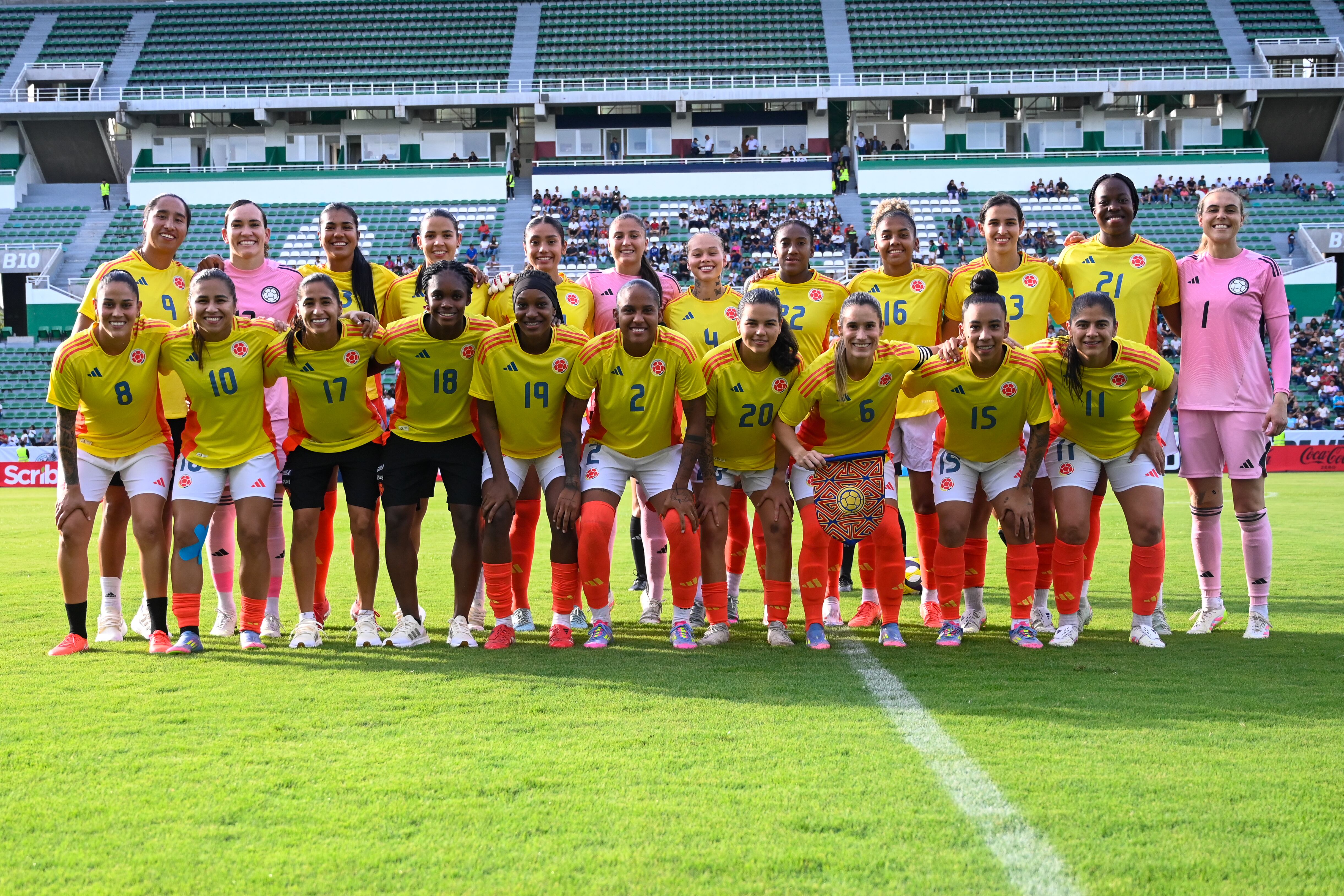 La selección Colombia femenina espera hacer una buena presentación en la Copa América, en la que fue subcampeona en la pasada edición de 2022 - crédito FCF