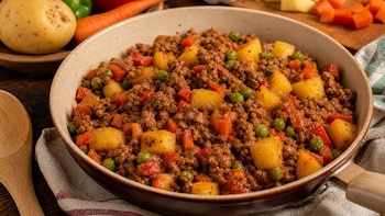 Picadillo con papas: receta casera fácil, económica y llena de sabor