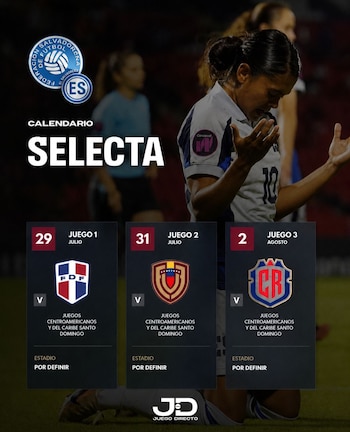El Salvador compartirá el sector A con potencias regionales; una prueba de fuego para las aspiraciones de la Azul y Blanco en Santo Domingo 2026 (Cortesía Juego Directo).