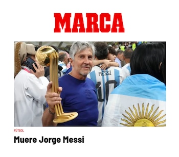 Portadas medios Jorge Messi