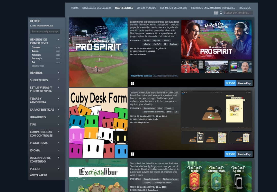 No existe límite de tiempo para reclamar estos juegos; puedes agregarlos a tu biblioteca en cualquier momento. (Steam)