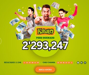 Ganadores de Kábala del jueves