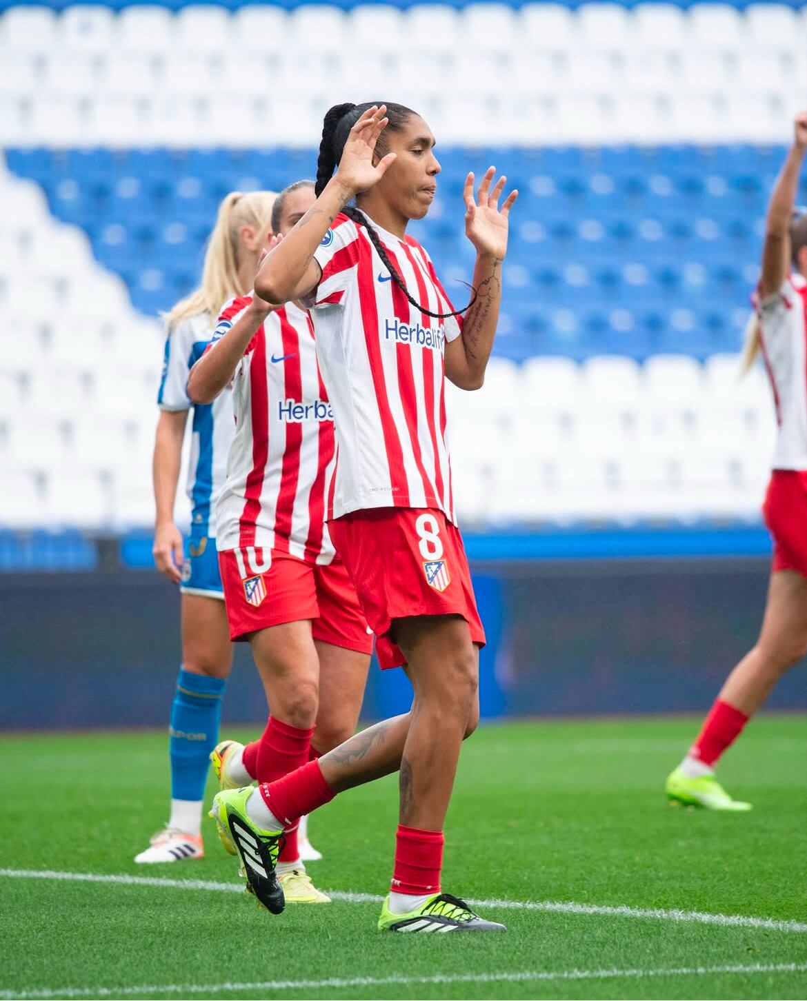 Antes de dedicarse al futbol, Gabriela probó otros deportes y destacó en balonmano (Instagram: Gabriela García)