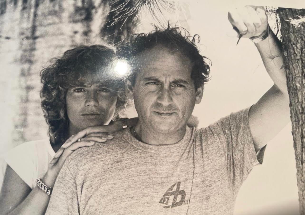 Chiche Gelblung y Cristina Seoane, pareja desde 1977