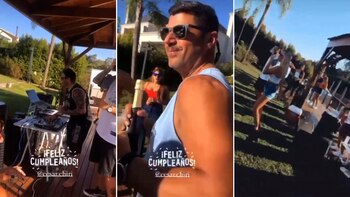 Las imágenes del cumpleaños que