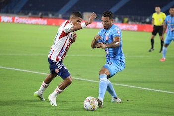 El último clásico de la costa caribe de Colombia quedó a favor del Junior de Barranquilla-crédito Jairo Kassiani/Colprensa