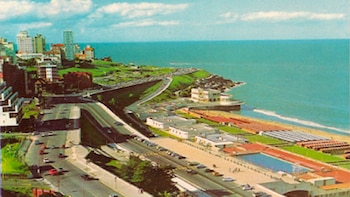 Una postal de Playa Grande